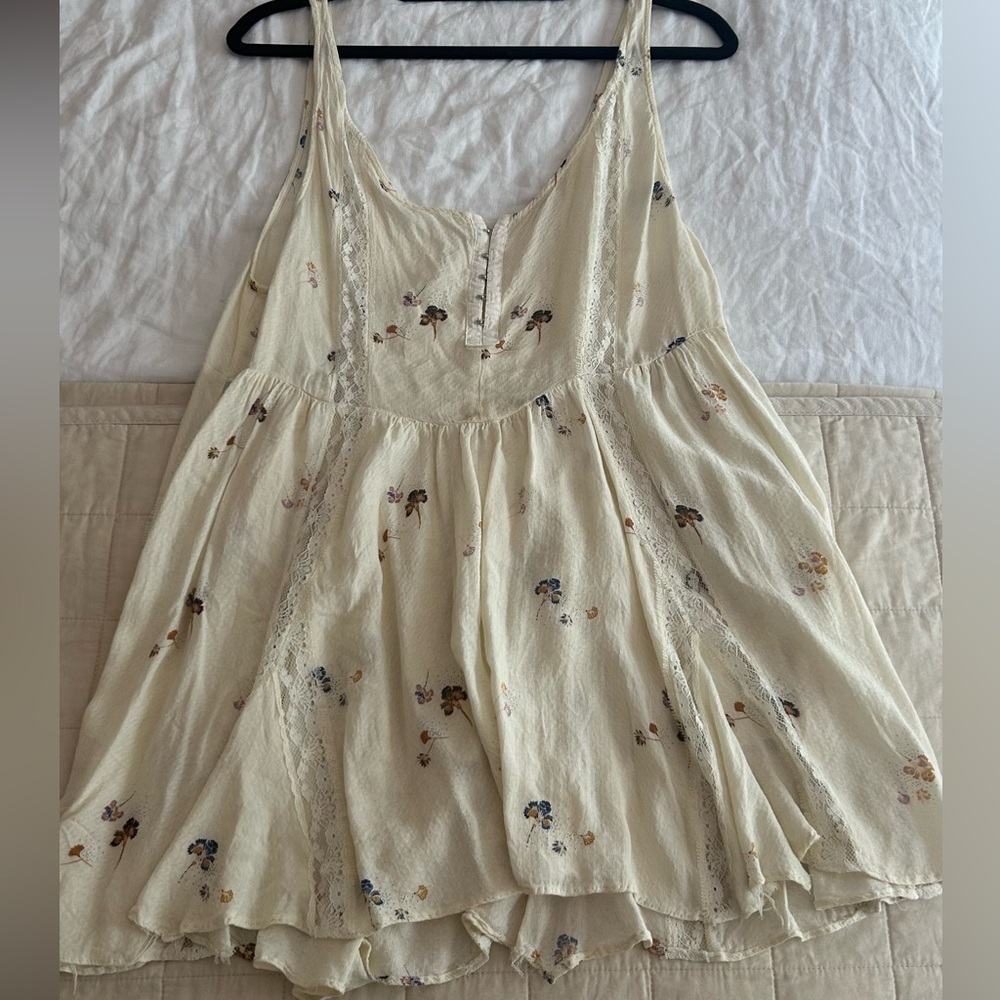 Free people - give a little mini slip dress!